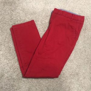 Red pants